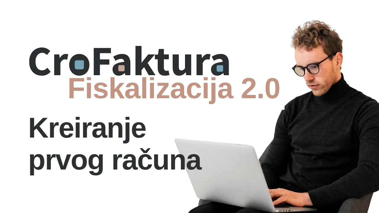 Naslovnica videa: Kreiranje prvog računa