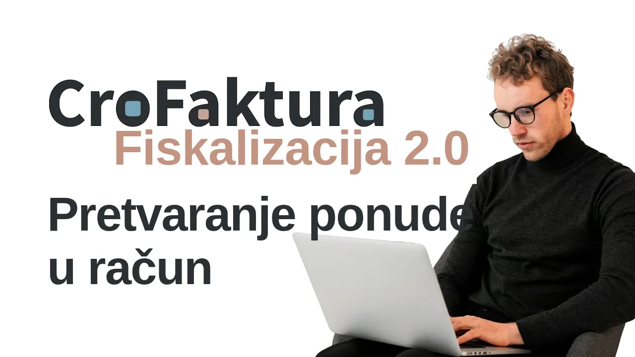 Naslovnica videa: Pretvaranje ponude u račun