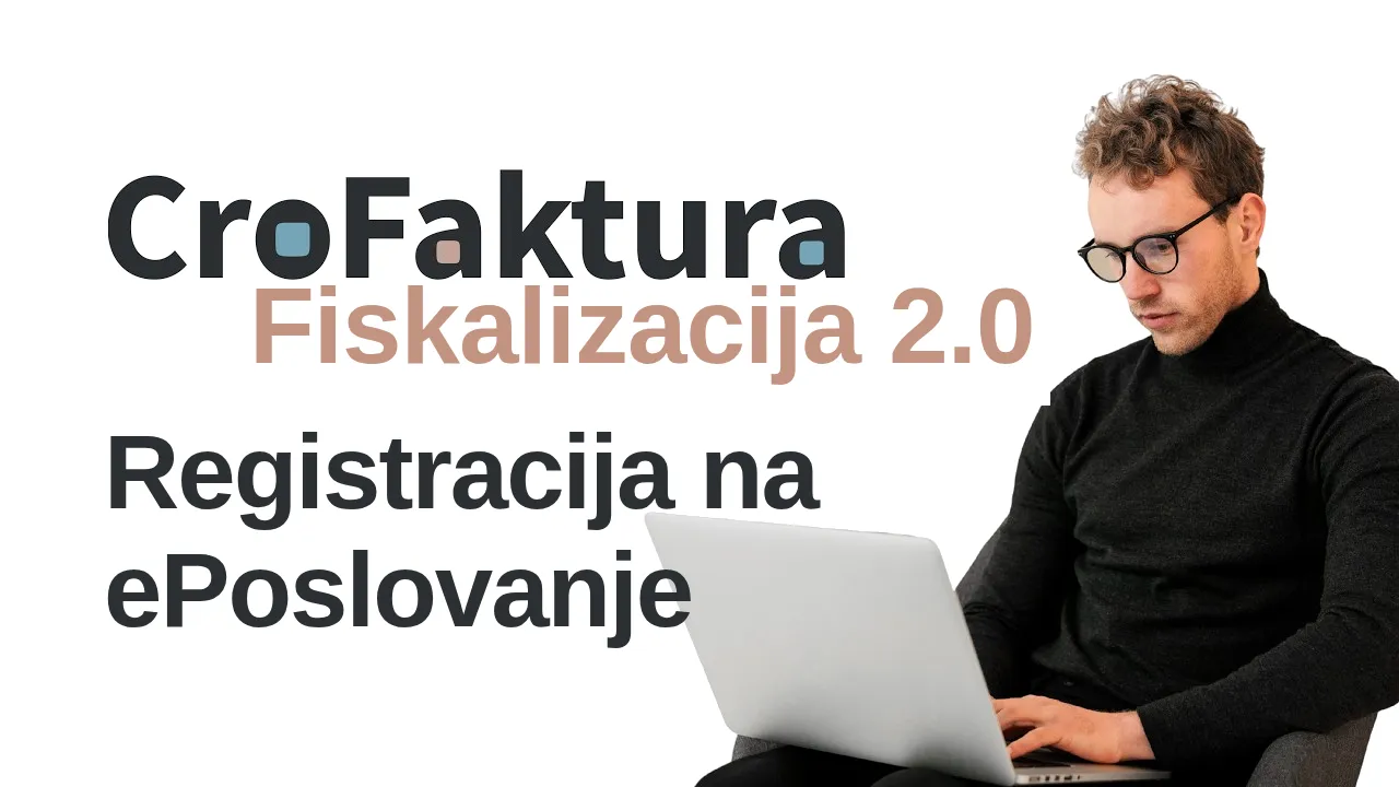 Naslovnica videa: Registracija na ePoslovanje